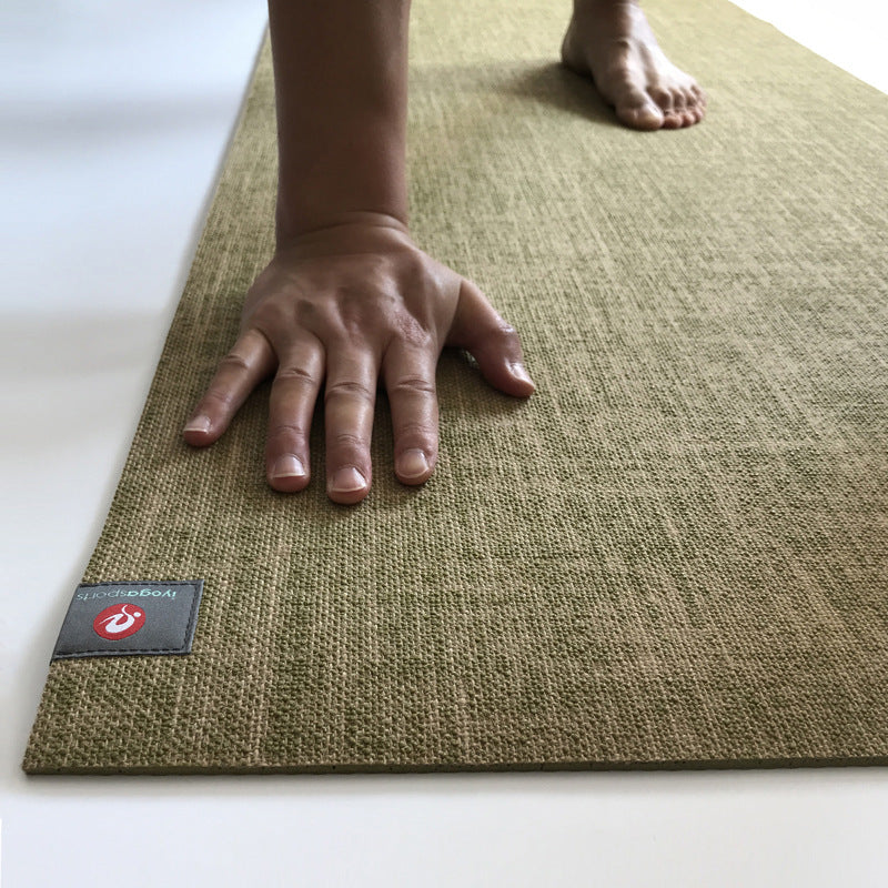 Non-slip Yoga Linen Mat